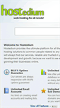 Mobile Screenshot of hostedium.com